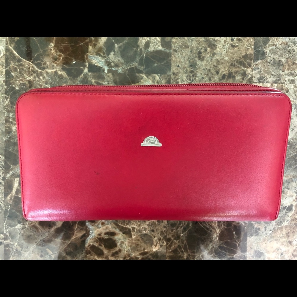 Tony Perotti Italian Leather Clutch Style Wallet